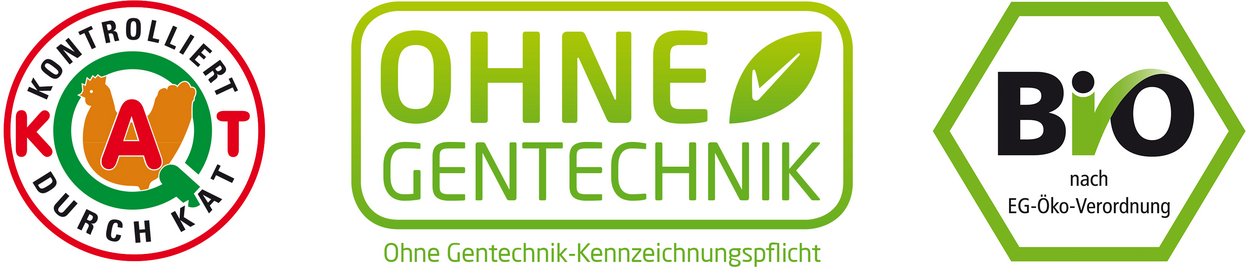 KAT, Ohne Gentechnik, Bio
